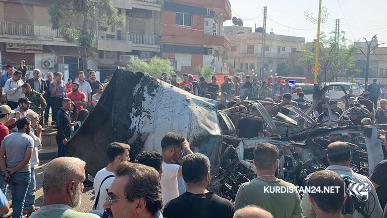 له‌ قامیشلۆ ئۆتۆمبێلێك ته‌قییه‌وه‌